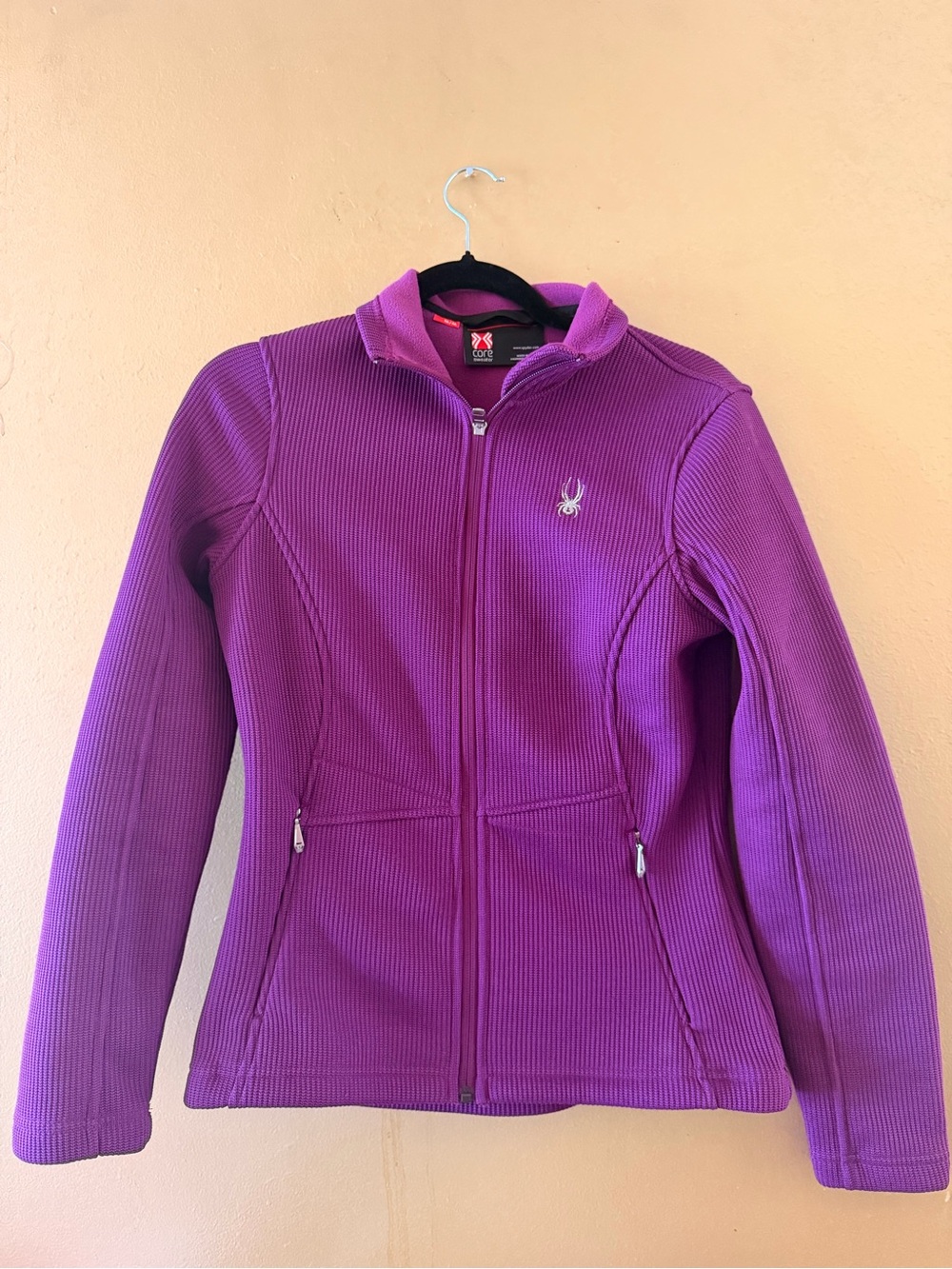 Spyder | Purple Full-Zip Women's Fleece Jacket